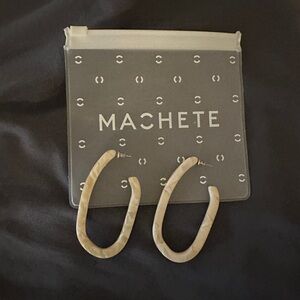 Machete Hoop Earrings